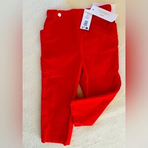 Brand new with tag chic baby girl Jacadi pants. Size 24 months. Organic cotton.